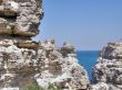 Beautiful sea coast. The western Crimea.