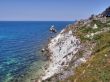 Beautiful sea coast. The western Crimea.