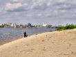 The river Dnepr. Kiev.