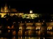 Night Prague. Old city.