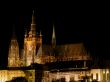 Night Prague. Old city.