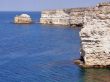 Beautiful sea coast. The western Crimea.