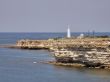 Beautiful sea coast. The western Crimea.