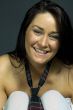 woman smiling