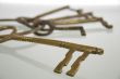 Keys against white