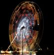 Ferris wheel at night