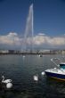 Geneva harbour with Jet D`eau