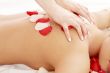 massage hands and rose petals