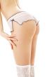 pink panties and white stockings