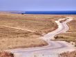 Steppe landscape. The western Crimea.