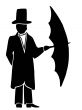 The person with a parasol