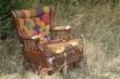 colorful old chair