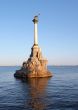 Monument to the scuttled ships.