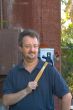Man with hammer