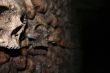 Skulls in the Catacombs in Paris