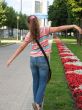 Beautiful girl in park
