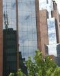 Modern building, reflections