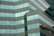 Modern building, reflections