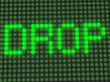 word on the electronic display