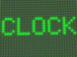 word on the electronic display
