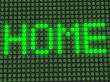 word on the electronic display