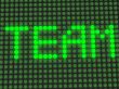 word on the electronic display
