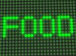 word on the electronic display