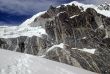 Climber approaching the pass