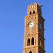 Clock tower in old Akko