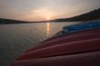  Boats are dried on coast