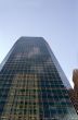 Reflective skyscraper