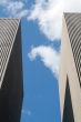 Modern skyscrapers
