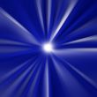 Blue explosion