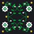 Repeated Flower Background