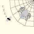 spider and fly cartoon