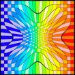 Retro square design