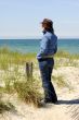 Woman on the beach
