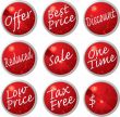 sale buttons