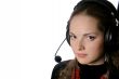 pretty with headphones