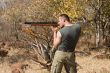 Hunter hunting