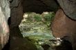 Grotto in the waterfall
