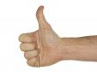 Thumbs Up - With clipping Path