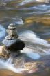 little watercourses with rocks