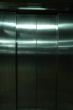 closed shiny elevator