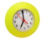Yellow clock isolated