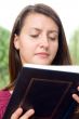 girl reads