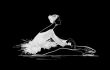 Ballet dancer silhouette