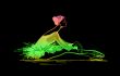 Colored ballet drawings