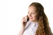 talking by cell phone