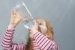 Thirsty girl
